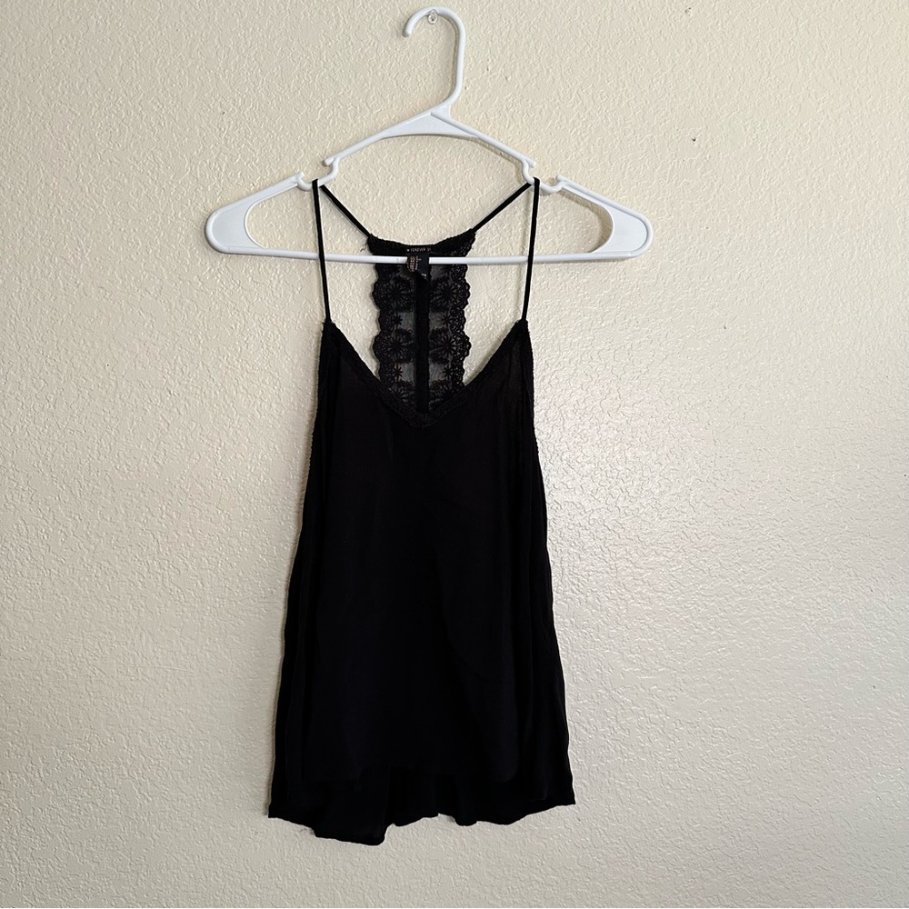 Forever 21 Lace Back Tank Top